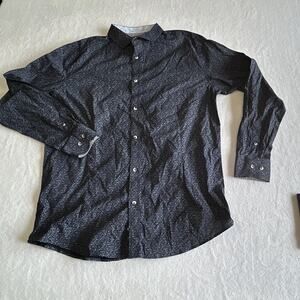 Cotton Billy London UK Men's Shirt, XXXL, 3XL, Slim Fit, Long Sleeve.